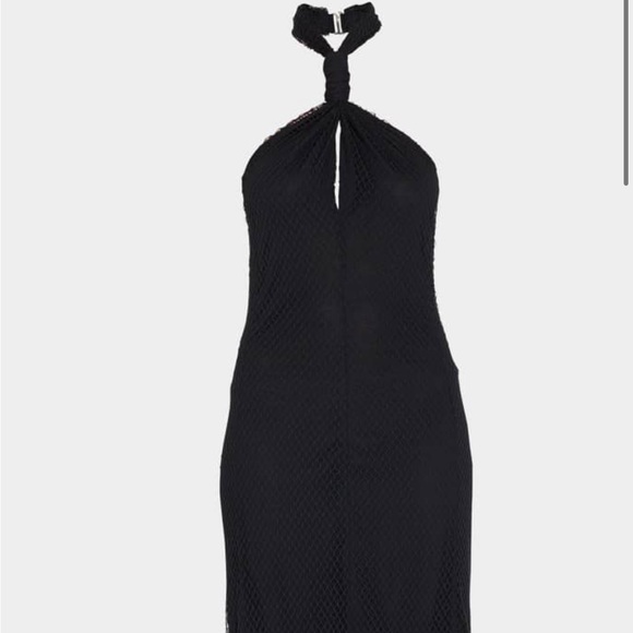 NWT Helmut Lang net black dress - Picture 4 of 6